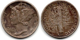 MA 28968  / USA 1 Dime 1941 TTB - 1916-1945: Mercury (kwik)