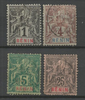 BENIN LOT NEUF*/O CHARNIERE   / Hinge - Used / MH - Autres & Non Classés