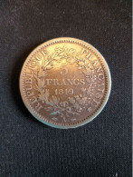 Pièce De 5 Francs De 1849A (France) - 5 Francs