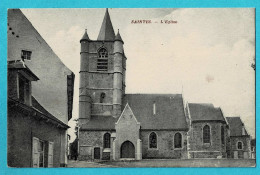 * Saintes - Tubeke (Waals Brabant Wallon) * L'église, Kerk, Church, Kirche, Old, Rare, Unique - Tubize