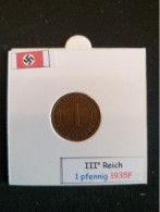 Pièce De 1 Reichspfennig De 1935F - 1 Reichspfennig