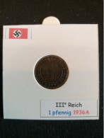 Pièce De 1 Reichspfennig De 1936A - 1 Reichspfennig