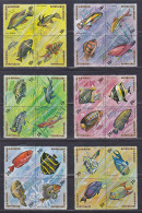 BURUNDI AERIENS N°  330 à 353 ** MNH Neufs Sans Charnière, TB (D5679) Poissons - 1974 - Poste Aérienne