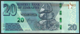 Zimbabwe 20 Dollar 2020 P104 UNC - Zimbabwe