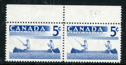 Canada 1957 MNH Fishing - Neufs