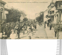 Allemagne ZOSSEN Wünsdorf Bahnhofstrasse. Transport De Prisonniers Français Vers 1915 - Zossen