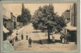 CPA (70) JUSSEY - Aspect De L'entrée Du Bourg Route De La Gare Et Du Café Parisien En 1910 - Jussey