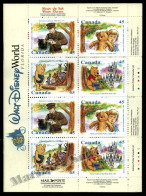 Canada 1996 Yv. C-1496, The True Story Of Winnie The Pooh Walt Disney World - Booklet - MNH - Full Booklets