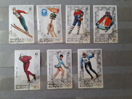 1968	Burundi Olympic Games (F73) - Used Stamps
