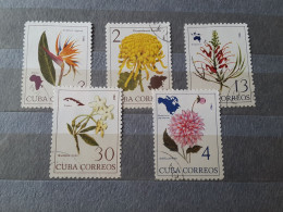 1965	Cuba Flowers (F73) - Oblitérés