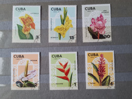 1974	Cuba Flowers (F73) - Oblitérés