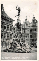 BELGIQUE - Anvers - Grand Place - Fontaine Brabo - Carte Postale Ancienne - Antwerpen