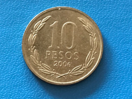 Münze Münzen Umlaufmünze Chile 10 Pesos 2006 - Chili