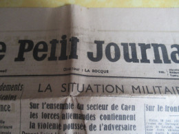 Presse/Le PETIT JOURNAL /Clermont-Ferrand/Les Souvenirs Du Général Gouraud Par Emile Henriot/20 Juillet 1944  VJ162 - Le Petit Journal