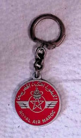 Porte Clefs, Clés, Compagnie Aérienne, Aviation, Royal Air Maroc, 2 Scans,  Frais Fr 1.75 E - Schlüsselanhänger