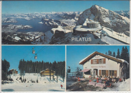 PILATUS - Hotel Bellevue Auf Pilatus Kulm, Bergwirtschaft Krienseregg Gondelbahn Kriens - Fräkmüntegg, Berghaus, - Kriens