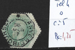 BELGIQUE TELEGRAPHE 4 Oblitéré Côte 5 € - Timbres Télégraphes [TG]