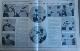 1906 BOXE - LES COUPS DÉFENDUS EN BOXE ANGLAISE - Revue Sportive " LA VIE AU GRAND AIR " - Libri