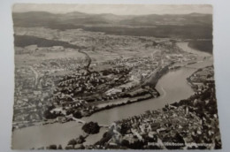 Rheinfelden/ Baden + Schweizer Seite , Luftbild, 1963 - Rheinfelden