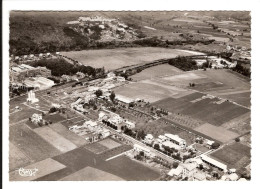 63 - VIC LE COMTE - LONGUES -  Papeterie De La Banque De France - Vue Aérienne - Vic Le Comte