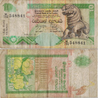 Sri Lanka 10 Rupees 1995 P-108a Banknote Asia Currency #5146 - Sri Lanka