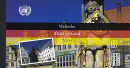 UNO-Wien, 2009, 599/04, MH 14 Booklet, UNESCO-Welterbe: Deutschland. - Markenheftchen
