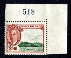 4 BCXX 1952 Scott # 112 Mnh** (offers Welcome) - British Virgin Islands