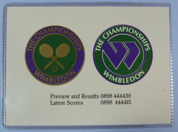 UK - Great Britain - BT - L&G - Wimbledon - 20 Units - Mint Blister In Original Folder - Altri & Non Classificati