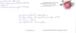 UNITED STATES. : 2021 -  STAMP COVER TO  DUBAI. - Lettres & Documents