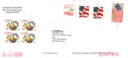 UNITED STATES : 2022 - STAMPS  COVER TO  DUBAI. - Covers & Documents