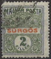UNGHERIA 1919 - Francobolli Per Giornali SURGOS 2f Usato - Journaux