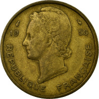 Monnaie, French West Africa, 25 Francs, 1956, TTB, Aluminum-Bronze, KM:7 - Other & Unclassified