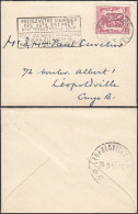 Belgique 1951 -Lettre De Bruxelles à Destination Léopoldville-Congo Belge (Petit Format)..... (EB) DC-12269 - 1951-1975 Heraldic Lion