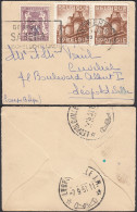 Belgique 1951 -Lettre D'Anvers à Destination Léopoldville-Congo Belge (Petit Format)."Exportation"..... (EB) DC-12271 - 1948 Exportation