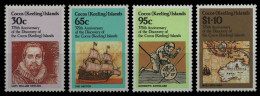 Kokos-Inseln 1984 - Mi-Nr. 119-122 ** - MNH - Schiffe / Ships - Cocos (Keeling) Islands