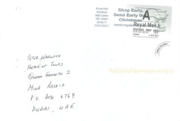 GREAT BRITAIN : 2021 - POSTAL LABEL COVER TO  DUBAI. - Non Classificati