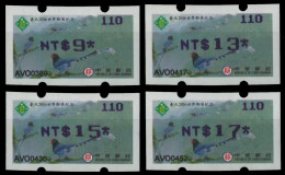 Taiwan - ATM - 2016 - Mi-Nr. 36 F ** - MNH - Vögel / Birds - Blauviolett - Distributors