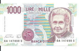 ITALIE 1000 LIRE 1990 UNC P 114 A - 1000 Lire