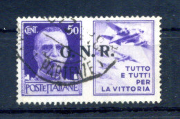 1944 Repubblica Sociale Italiana RSI Propaganda Di Guerra N.23 USATO - Propagande De Guerre
