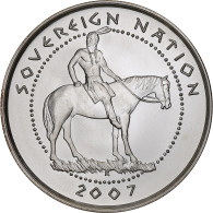 États-Unis, Dollar, Poarch Creek Indians, 2007, Flan Mat, Argent, FDC - Commemoratifs