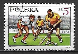 POLOGNE     -      HOCKEY-SUR-GAZON      -    Oblitéré - Hockey (sur Gazon)