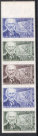 YT 1284 - BANDE DE 5 NEUF SANS CHARNIERE --- TRES BEAU - COTE MAURY : 435 € - Color Proofs 1945-…