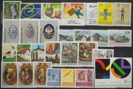 2001 Liechtenstein; Jahrgang In Den HN Komplett, Postfrisch/MNH, ME 102,- - Altri & Non Classificati