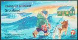 2005 Grönland; Markenheftchen Weihnachten, Gest., MiNr. 450/51 MH, ME 18,- - Autres & Non Classés