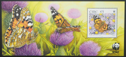 2005 Irland; Block WWF Schmetterlinge, Postfrisch/MNH, Bl. 56 - Otros & Sin Clasificación