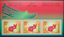 2008 Irland; Block Chinesisches Neujahr, Postfrisch/MNH, Bl. 71 - Autres & Non Classés