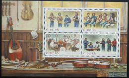 2008 Irland; Block Musikgruppen (II), Postfrisch/MNH, Bl. 75 - Autres & Non Classés