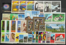 2009 Liechtenstein; Jahrgang In Den HN Komplett, Postfrisch/MNH, ME 145,- - Other & Unclassified