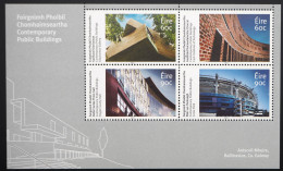 2013 Irland; Block Zeitgenössiche Gebäude, Postfrisch/MNH, Bl. 92 - Other & Unclassified