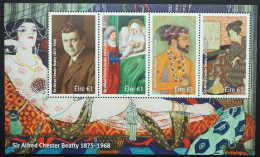 2018 Irland; Block Todestag Alfred Chester, Postfrisch/MNH, Bl. 106 - Other & Unclassified